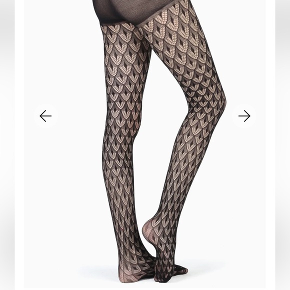 Blackmilk Accessories - Blackmilk scale hosiery